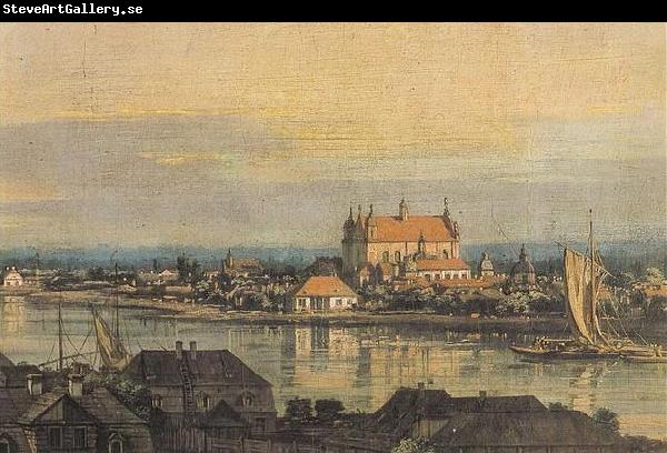 Bernardo Bellotto View of Praga with Bernardine church